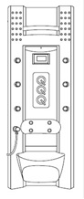 PANEL TRASERO ALASKA 1/4 C/VAPOR